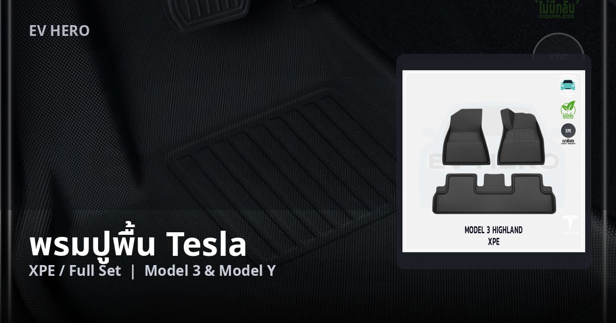 Tesla floor mats featured image